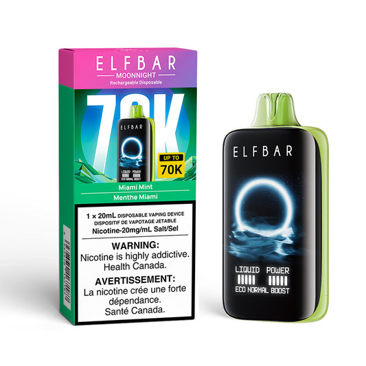 ELFBAR MoonNight 70K - MIAMI MINT