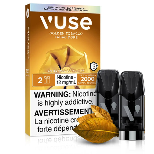 Vuse ePod: Golden Tobbaco (2x 2mL)