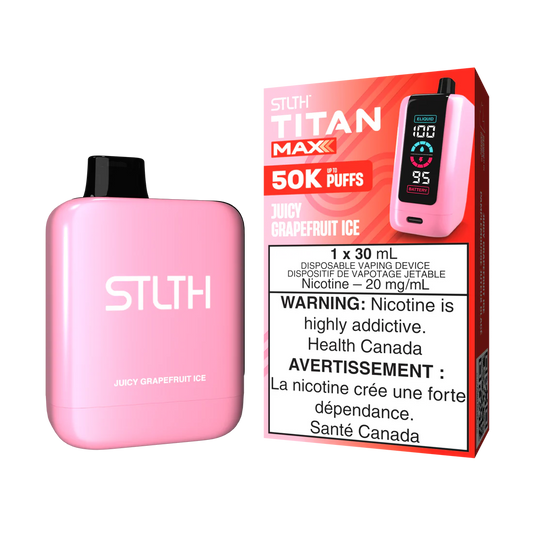 STLTH Titan Max 50k Juicy Grapefruit Ice (30mL)