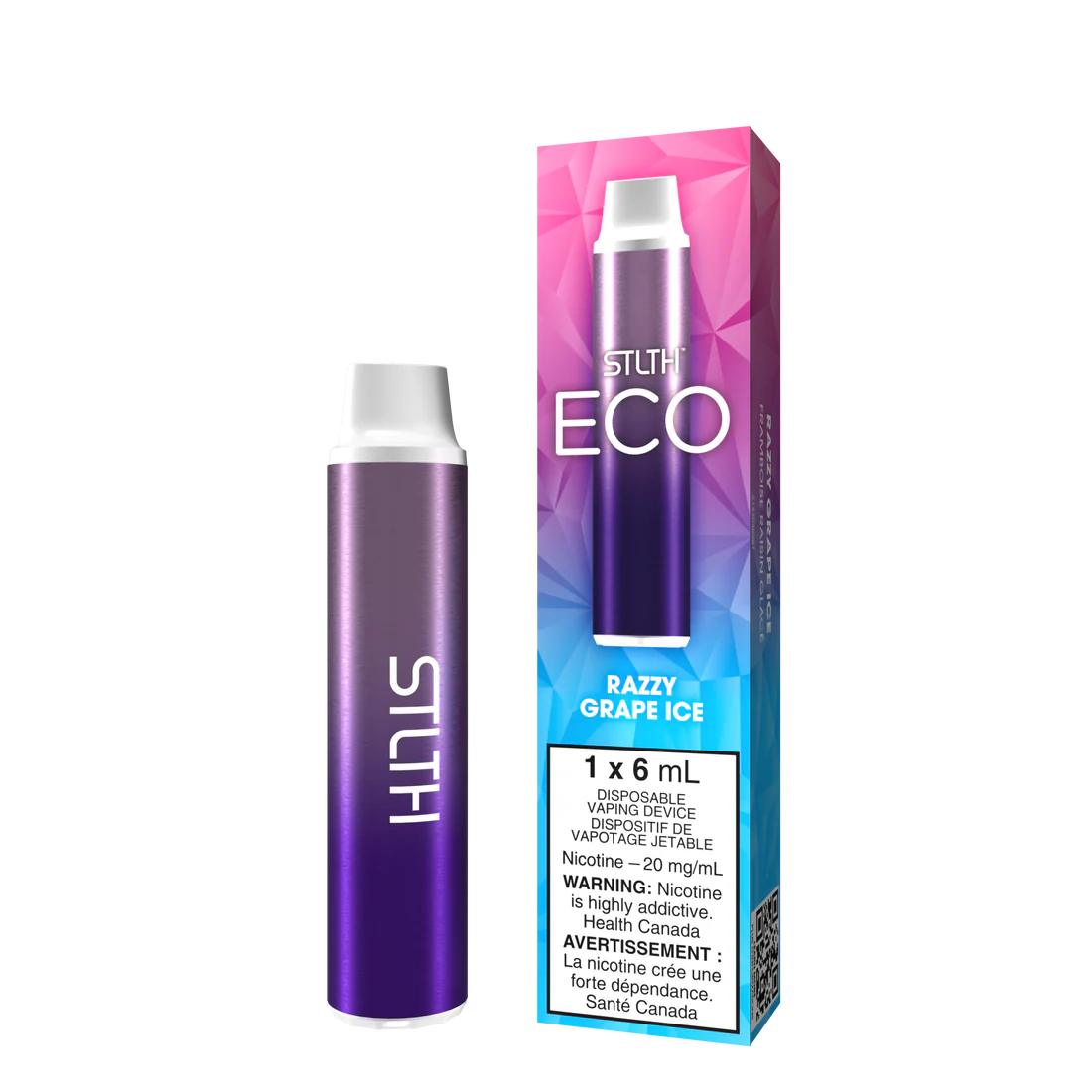STLTH ECO -  RAZZY GRAPE ICE