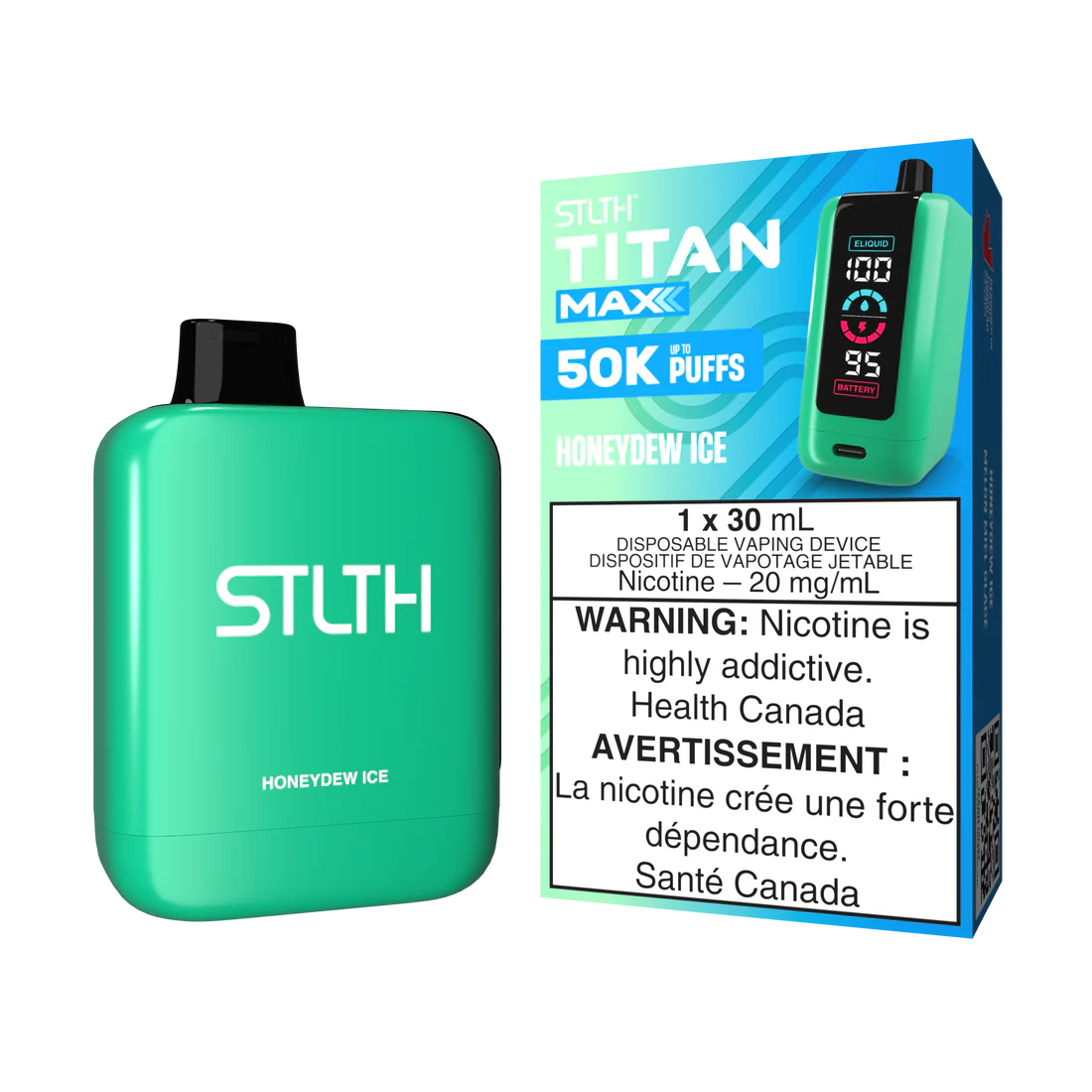 STLTH Titan Max 50k Honeydew Ice (30mL)