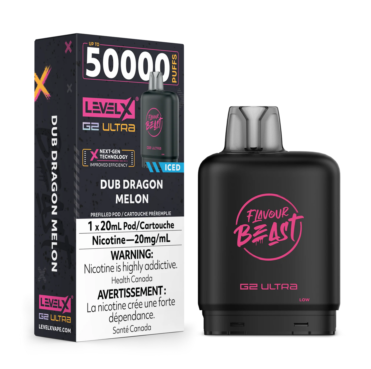 DUB DRAGON MELON - LEVEL X G2 ULTRA 50K POD