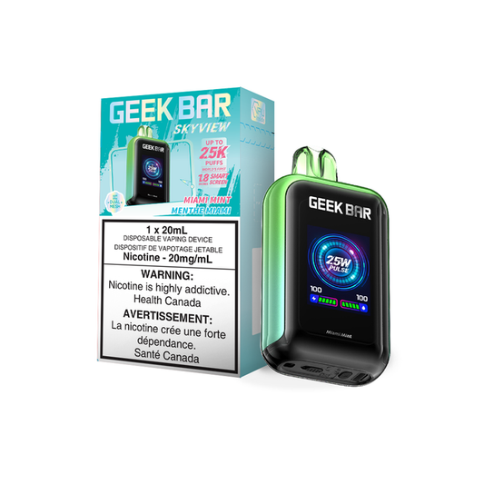 Geek Bar Skyview 25K - MIAMI MINT
