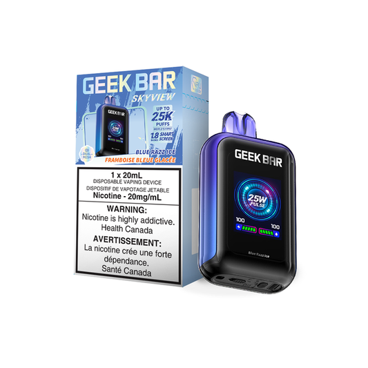 Geek Bar Skyview 25K - BLUE RAZZ ICE