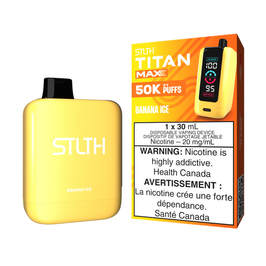STLTH Titan Max 50k Banana Ice (30mL)