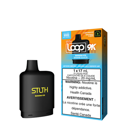 STLTH LOOP 9K POD PACK - BANANA ICE