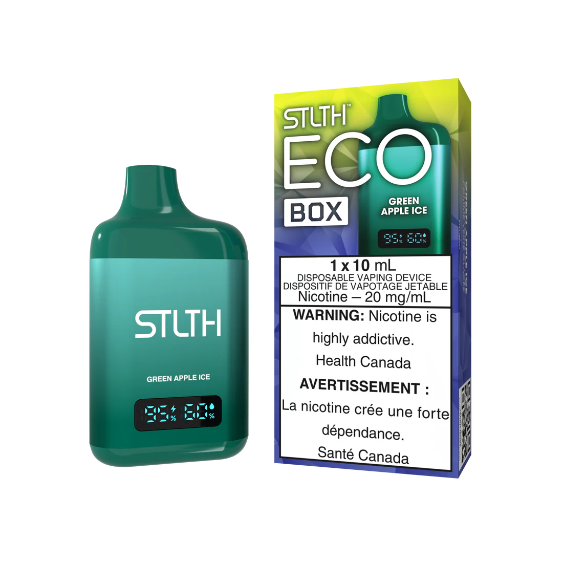 STLTH ECO BOX - GREEN APPLE ICE