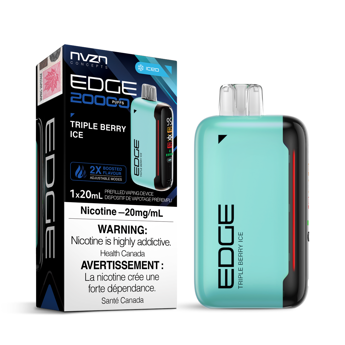 Triple Berry Ice - NVZN EDGE 20k DISPOSABLE