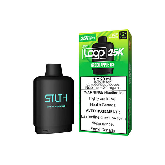 GREEN APPLE ICE - STLTH LOOP 25K POD
