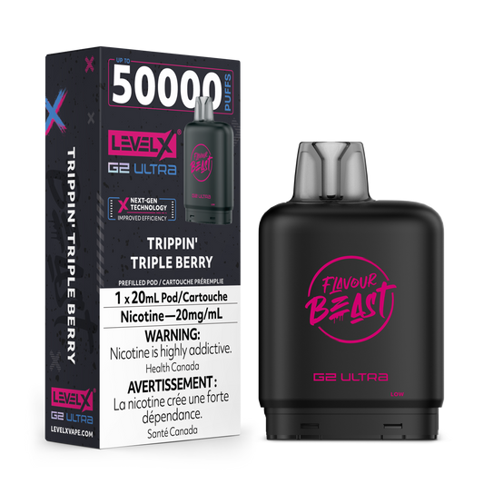 TRIPPIN’ TRIPLE BERRY - LEVEL X G2 ULTRA 50K POD