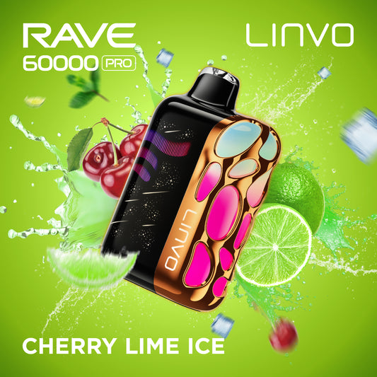 CHERRY LIME ICE - LINVO RAVE 60K PRO