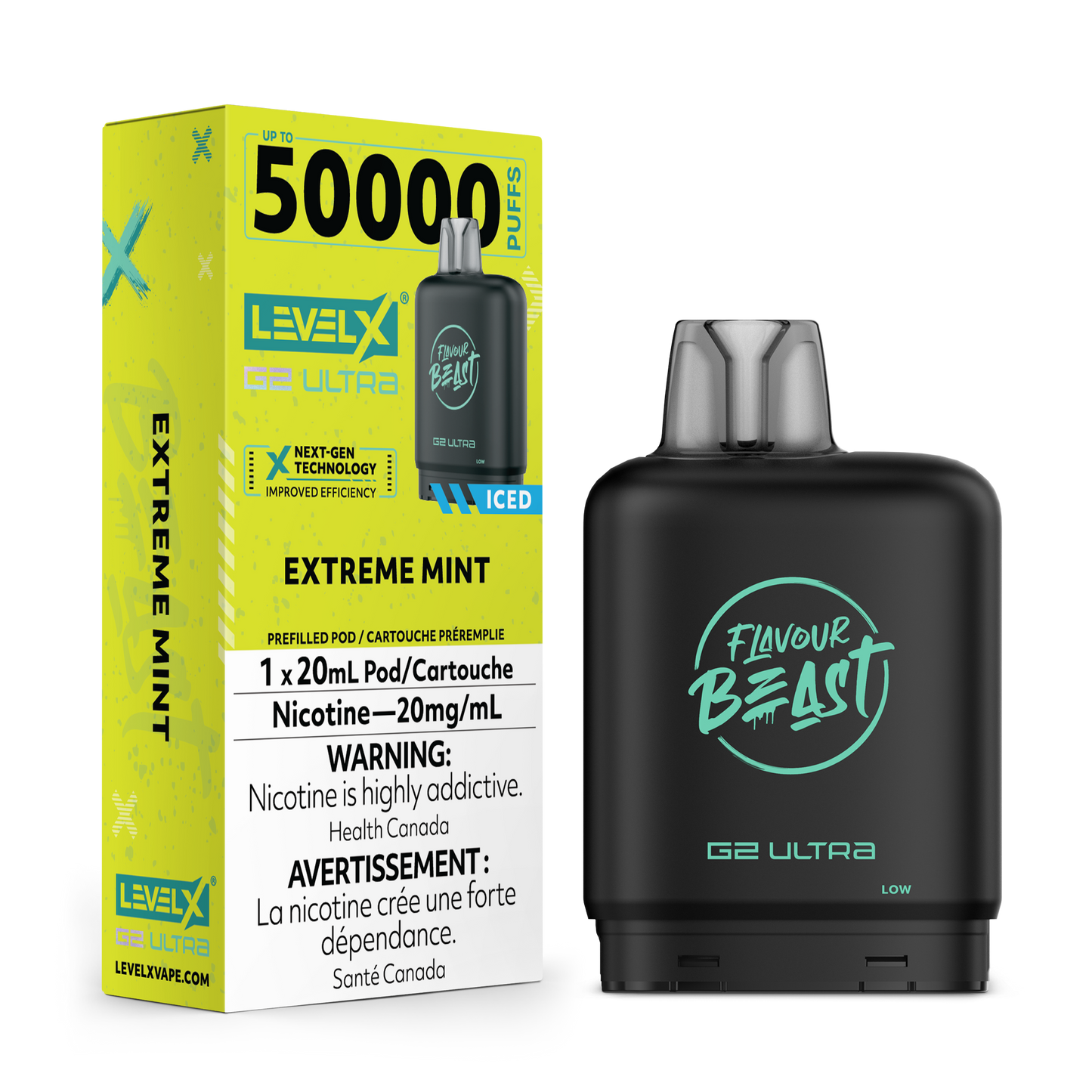 EXTREME MINT - LEVEL X G2 ULTRA 50K POD