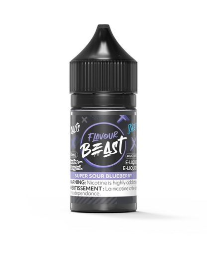 FLAVOUR BEAST SALTS- SUPER SOUR BLUEBERRY