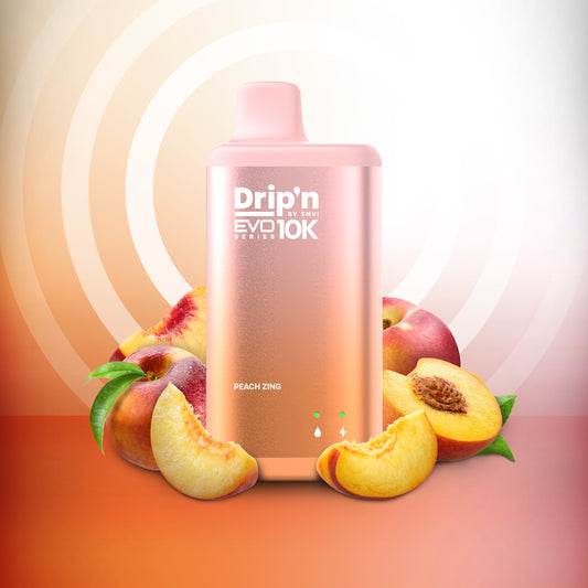 PEACH ZING  - DRIP'N EVO 10K DISPOSABLE