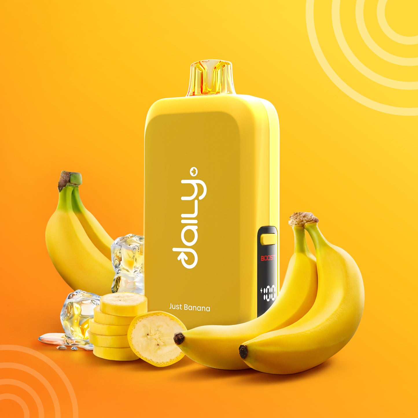 Drip'n Daily by Envi – Just Banana | 100K Puffs | 30mL