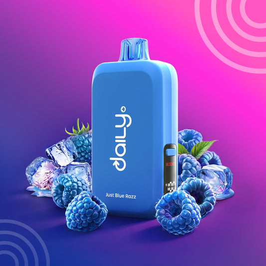 Drip'n Daily by Envi – Just Blue Razz | 100K Puffs | 30mL