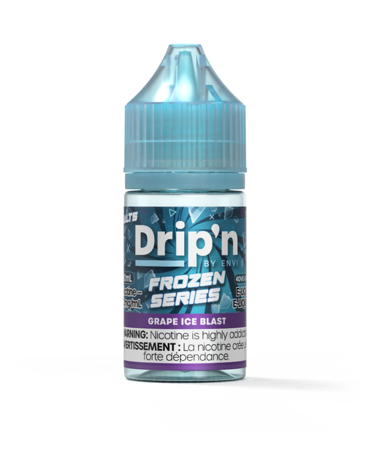 Drip'n by Envi Frozen E-Liquid - Grape Ice Blast