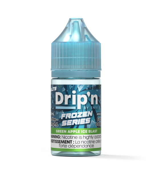 Drip'n by Envi Frozen E-Liquid - Green Apple Ice Blast