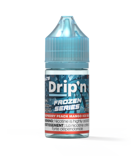 Drip'n by Envi Frozen E-Liquid - Raspberry Peach Mango Ice Blast