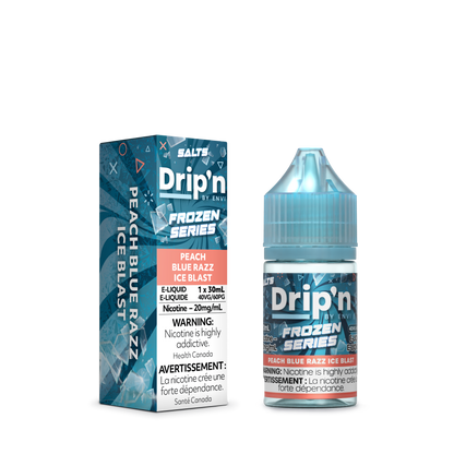 Drip'n by Envi Frozen E-Liquid - Peach Blue Razz Ice Blast