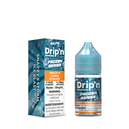 Drip'n by Envi Frozen E-Liquid - Snazzy S Storm Ice Blast