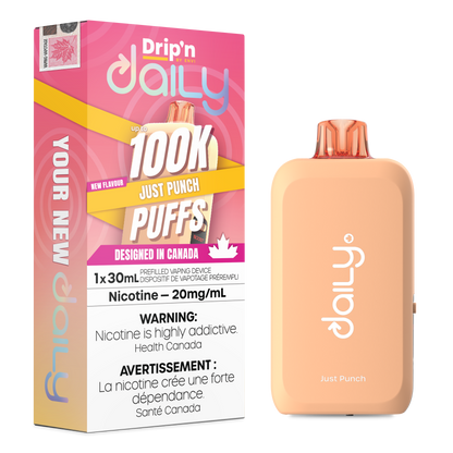 Drip'n Daily by Envi – Just Punch | 100K Puffs | 30mL