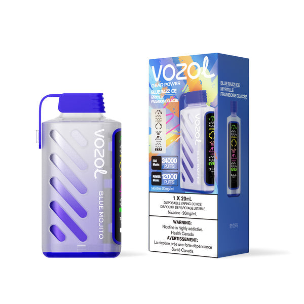 VOSOL GEAR MAX 40k - BLUE RAZZ  ICE