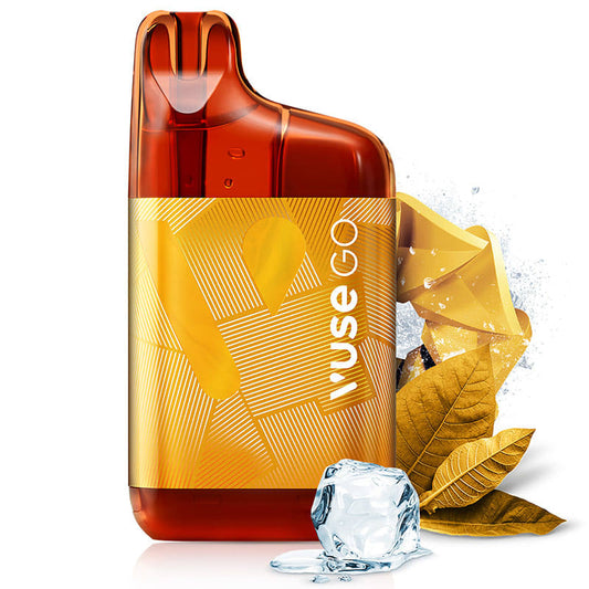 Vuse Go 5K 2.0 Disposable Vape: Golden Tobacco(1pk)