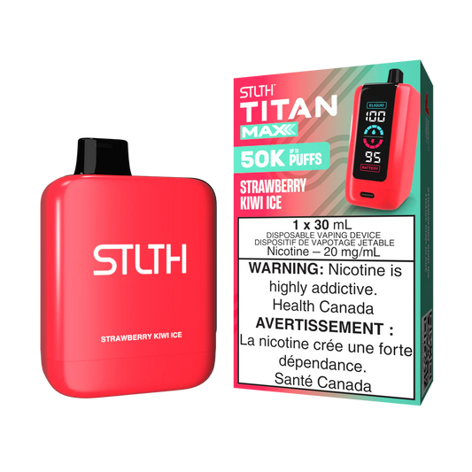 STLTH Titan Max 50k Strawberry Kiwi Ice (30mL)