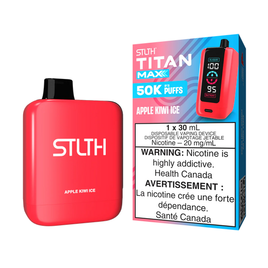 STLTH Titan Max 50k Apple Kiwi Ice(30mL)