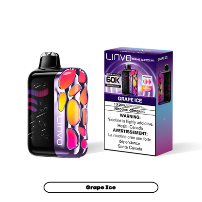 GRAPE ICE - LINVO RAVE 60k PRO