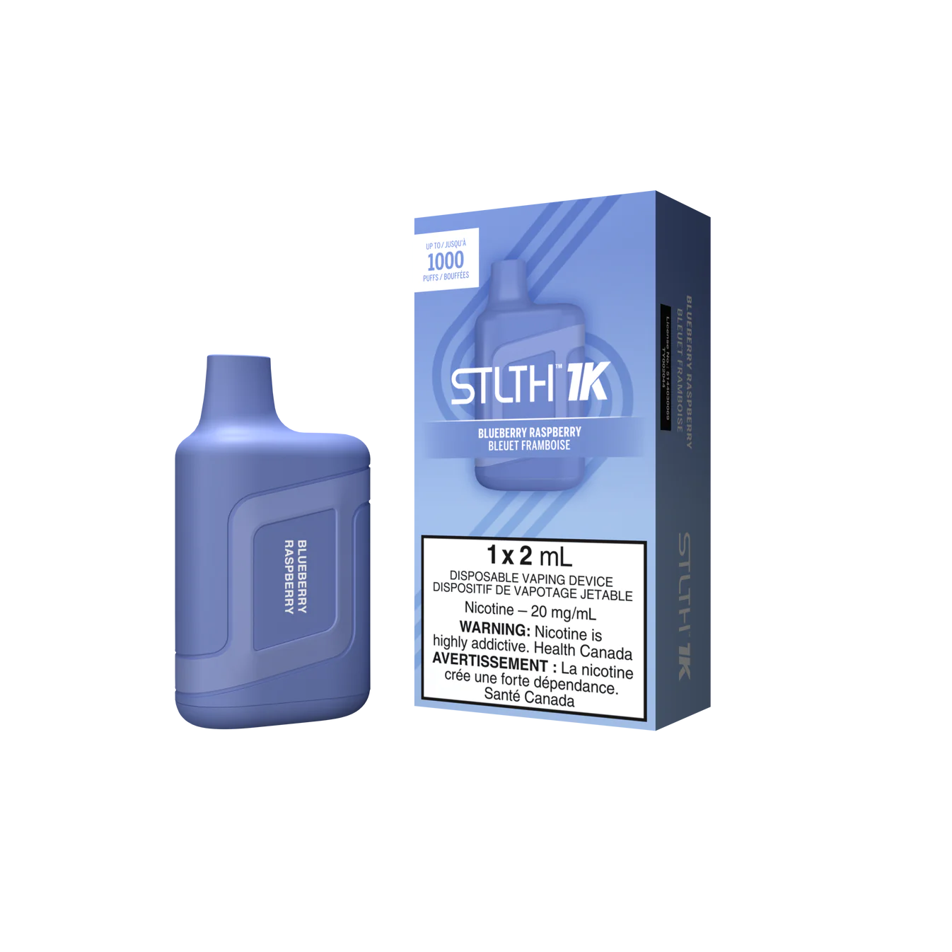 STLTH 1K - BLUEBERRY RASPBERRY