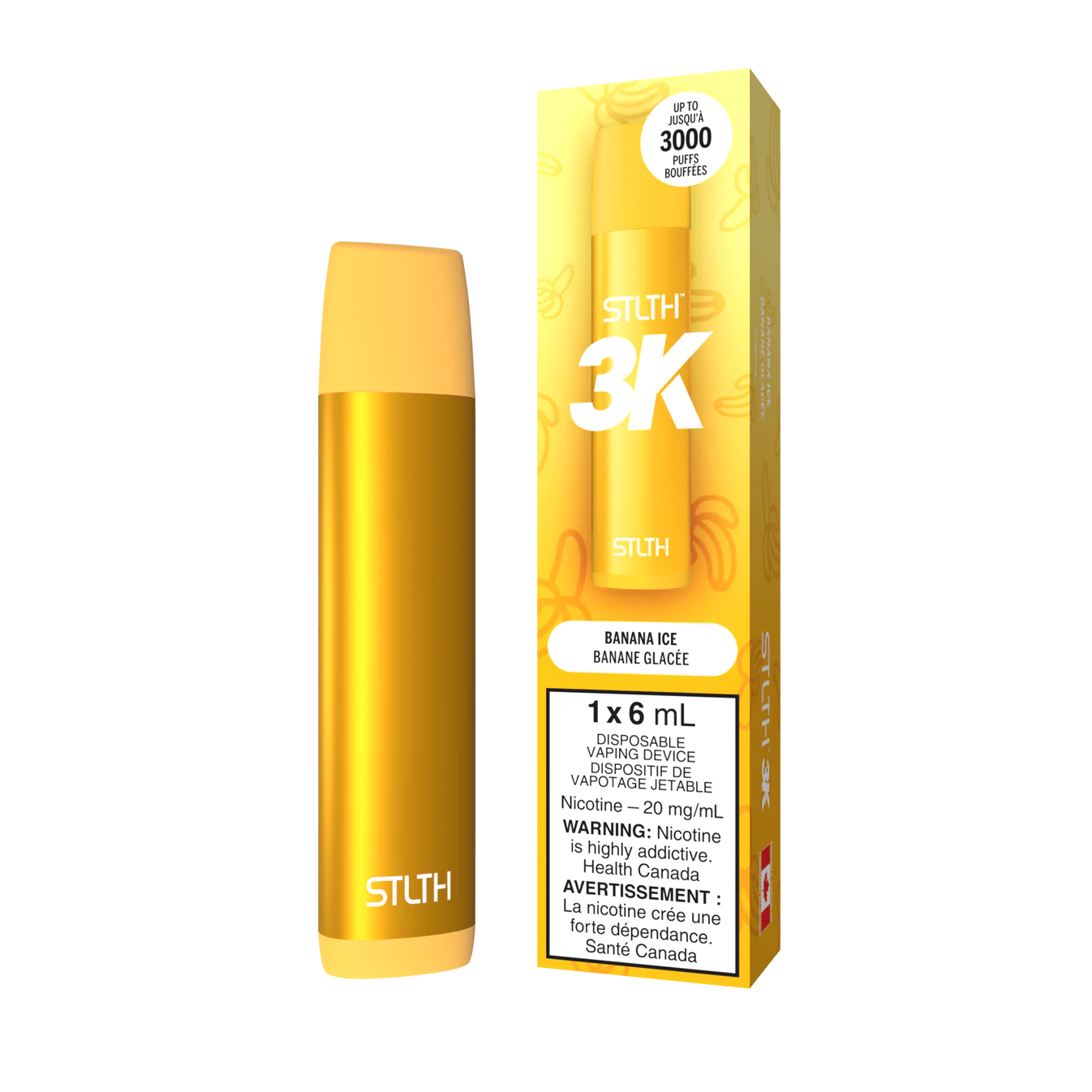 STLTH 3K - BANANA ICE