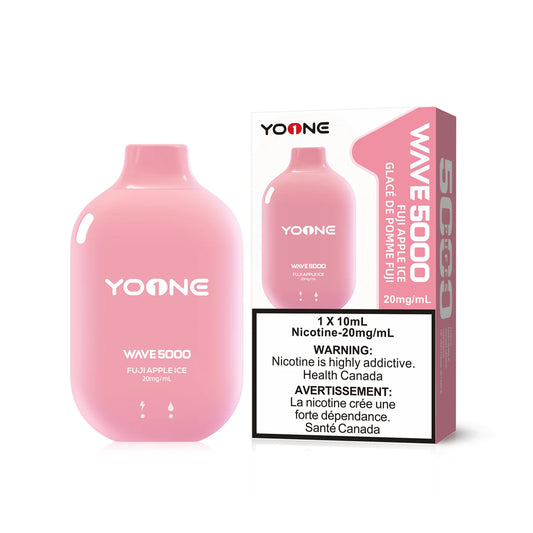 YOONE WAVE 5000 PUFF - FUJI APPLE ICE