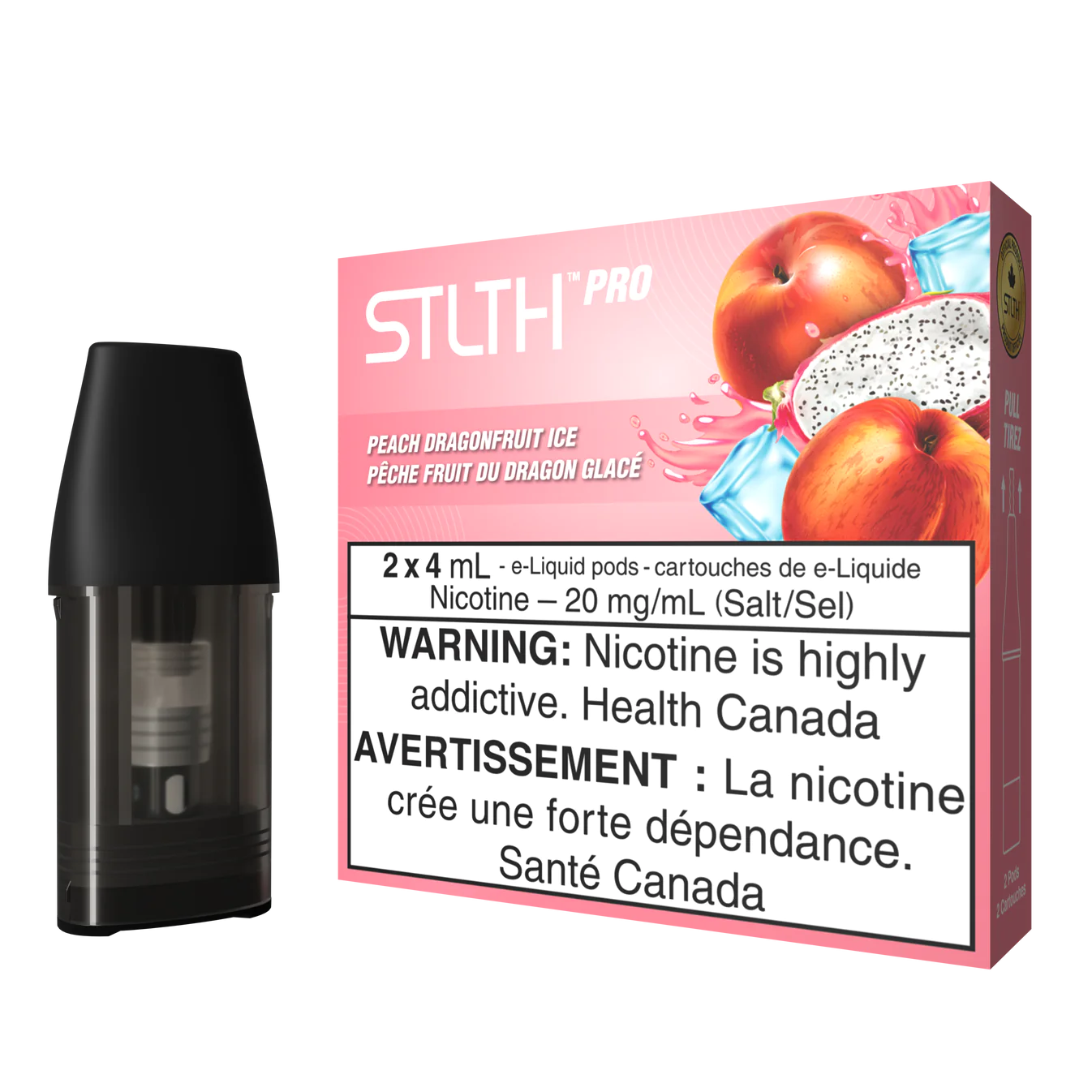 PEACH DRAGONFRUIT ICE - STLTH PRO POD