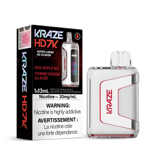 Kraze HD7K - Red Apple Ice