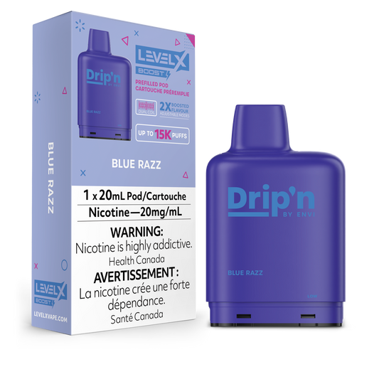 Level X Drip'n Boost Vape Pod - Blue Razz