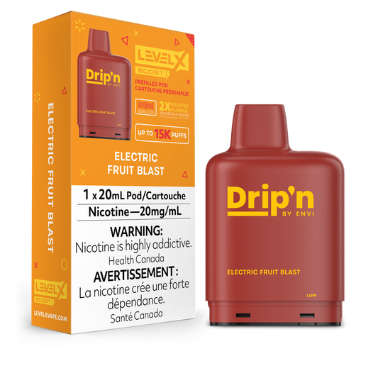 Level X Drip'n Boost Vape Pod - Electric Fruit Blast