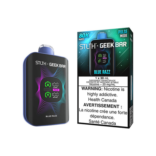 STLTH X GEEK BAR Disposable - Blue Razz Ice 20mg 30mL