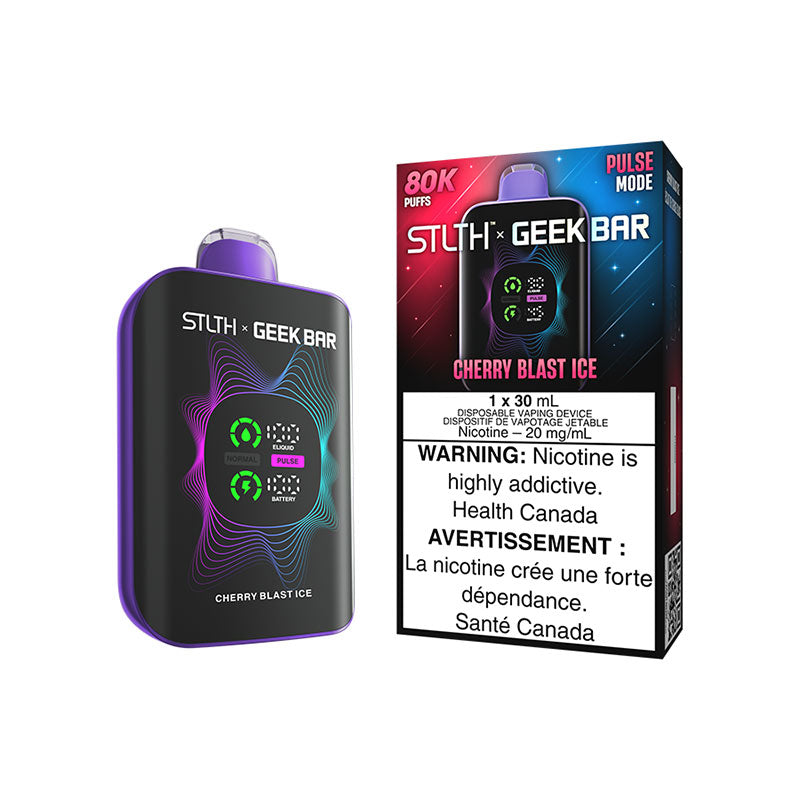 STLTH X GEEK BAR Disposable - Cherry Blast Ice 20mg 30mL