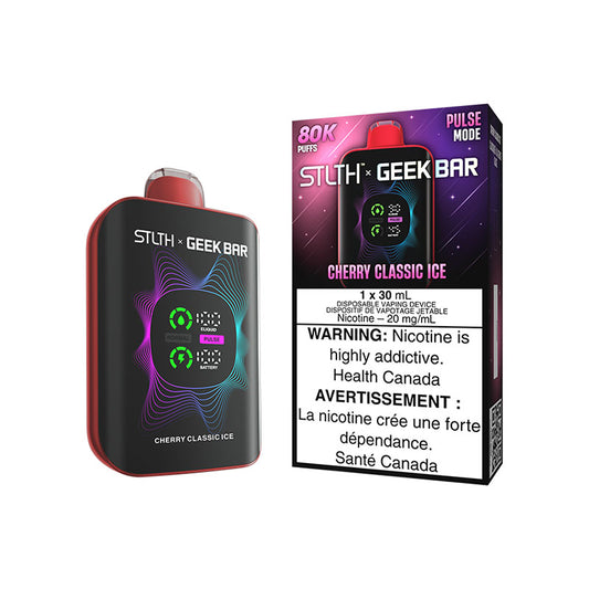 STLTH X GEEK BAR Disposable - Cherry Classic Ice 20mg 30mL