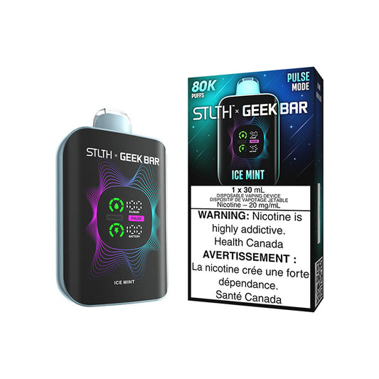 STLTH X GEEK BAR Disposable - Ice Mint 20mg 30mL