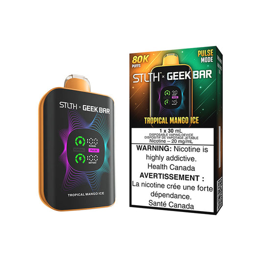 STLTH X GEEK BAR Disposable - Tropical Mango Ice 20mg 30mL