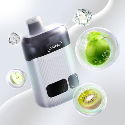 CAPSL 60K Apple Kiwi Ice Disposable Vape - 60000 Puffs