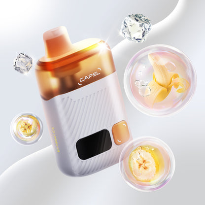 CAPSL 60K Banana Ice Disposable Vape - 60000 Puffs