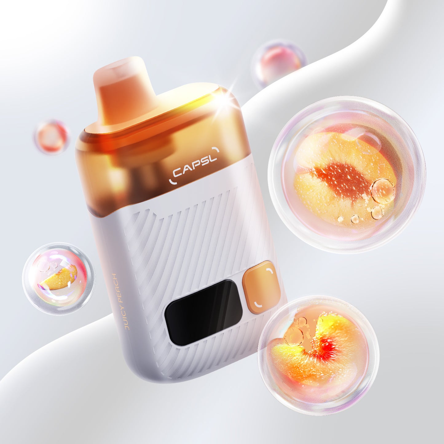 CAPSL 60K Juicy Peach Disposable Vape - 60000 Puffs