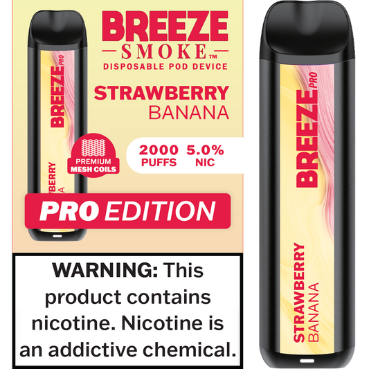 Breeze Pro - Strawberry Banana (20 mg/ml)