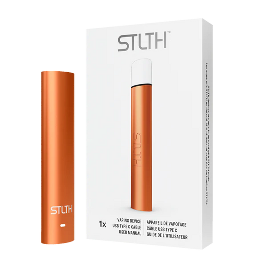 STLTH VAPE TYPE-C DEVICE Orange Metal
